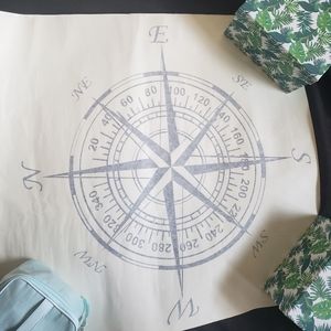 *Donating soon* Map Compass Wall Decal